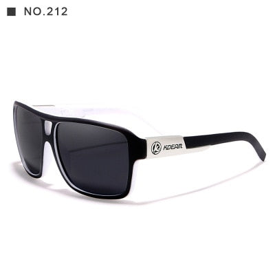 KDEAM  Classic Fashion Men Polarized Sunglasses PC+Metal Frame Strengthen TAC Mirror Anti-Glare Driving Sun Glasses UV400 K3