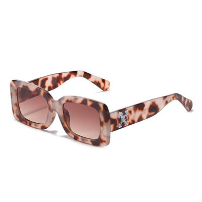 Brand Designer Sunglasses 2021 Women High Quality Retro Sun glasses  Women Square Glasses Women Men's Luxury Oculos De Sol UV400