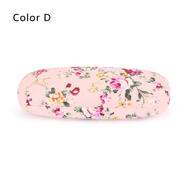 Hard Protective Shell Eyeglasses Box Women Men Dazzling Colors Glasses Case Fashion Bright Portable Case Eyeglasses Accessories