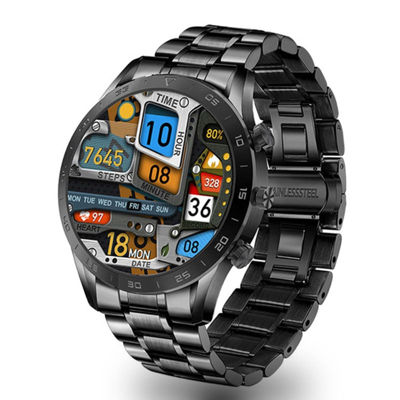 454*454 HD 1.39 inch display Smart Watch Men Bluetooth Call IP68 Waterproof music player link Bluetooth headset Smartwatch Men