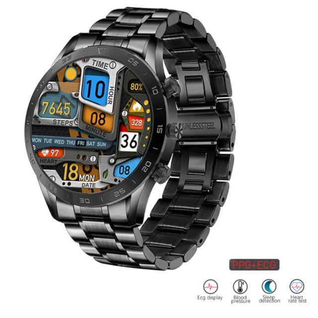 454*454 HD 1.39 inch display Smart Watch Men Bluetooth Call IP68 Waterproof music player link Bluetooth headset Smartwatch Men