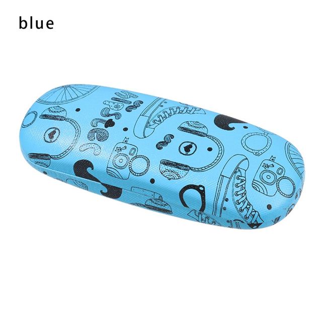 Hard Protective Shell Eyeglasses Box Women Men Dazzling Colors Glasses Case Fashion Bright Portable Case Eyeglasses Accessories