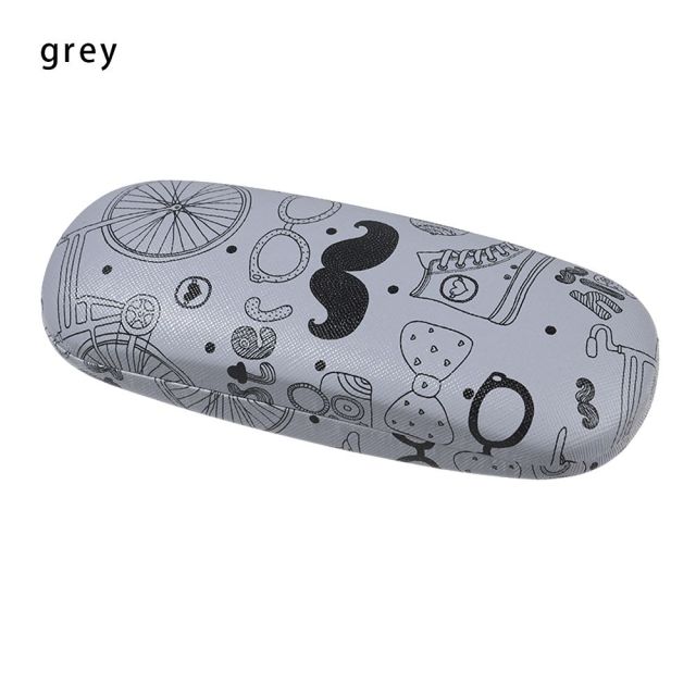 Hard Protective Shell Eyeglasses Box Women Men Dazzling Colors Glasses Case Fashion Bright Portable Case Eyeglasses Accessories