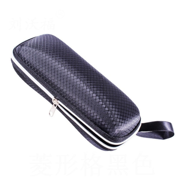 1PC Unisex Zipper Irregular Pattern Sunglasses Eye Glasses Case Eyeglass Box Eyewear Protection Containers Accessories for Women